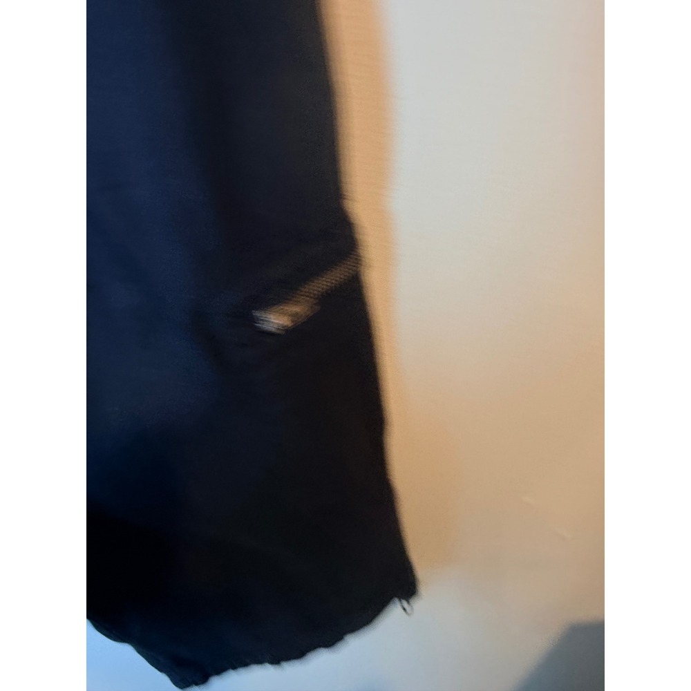 Fashion Bug Womens Black Cargo Capri Pants Size 12 Adjustable Toggle Hem Utility - Picture 2 of 10